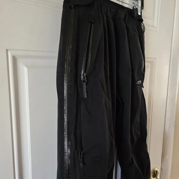 REI Women XS Black Full Side Zip Snow Ski Shell Pants Waterproof Alpine Outdoor - Image 8