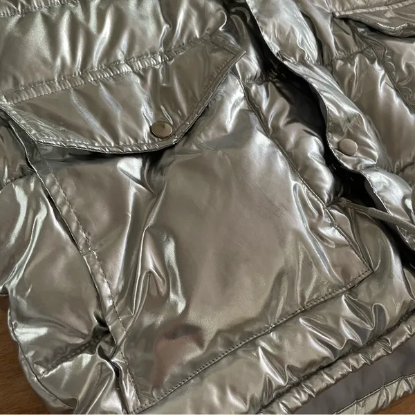 NWT: Pistola Shazia Metallic Puffer Jacket - Image 3