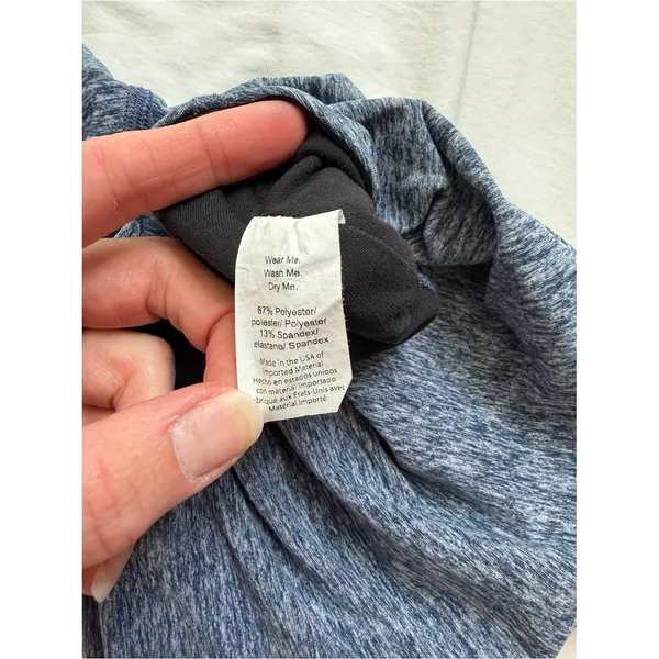 Beyond Yoga Blue Heather High Waisted Leggings‎ Size Small Made in USA - Image 5
