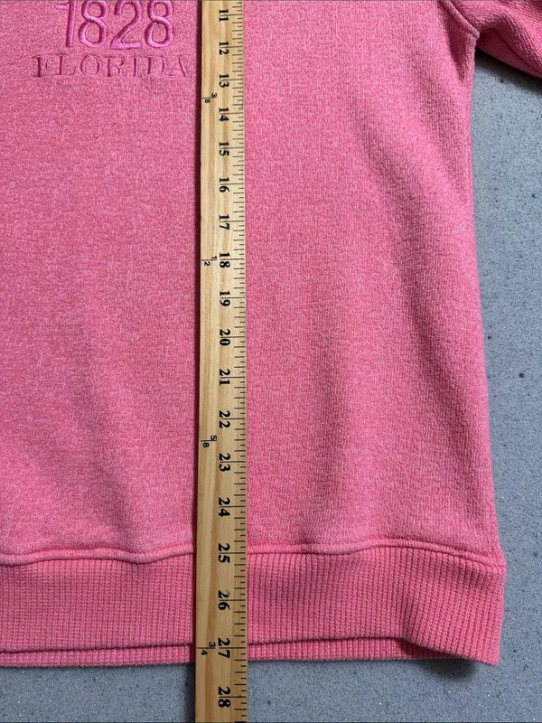 Pacific & Co. size medium pullover sweater Key West Florida coral salmon color - Image 5