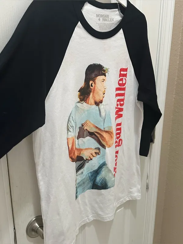 Morgan Wallen concert T-shirt size Large - Image 7