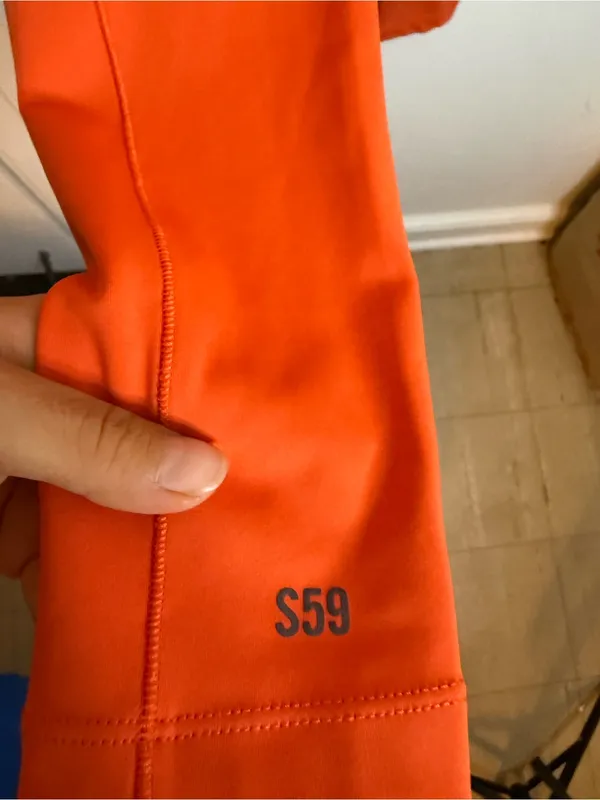 Splits59 Orange Sport Bra Leggings Active Set - Image 8
