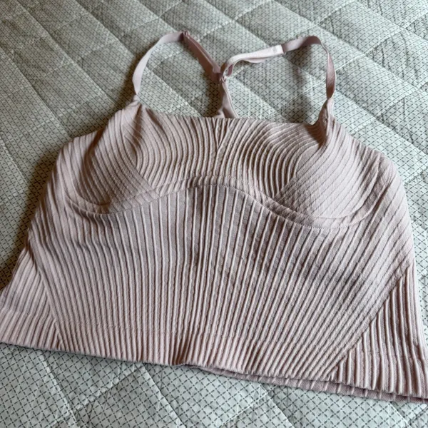 Lululemon | Women's | Athletic | Strappy Seamless Yoga Shelf Tank | Pink | 4 - Image 4