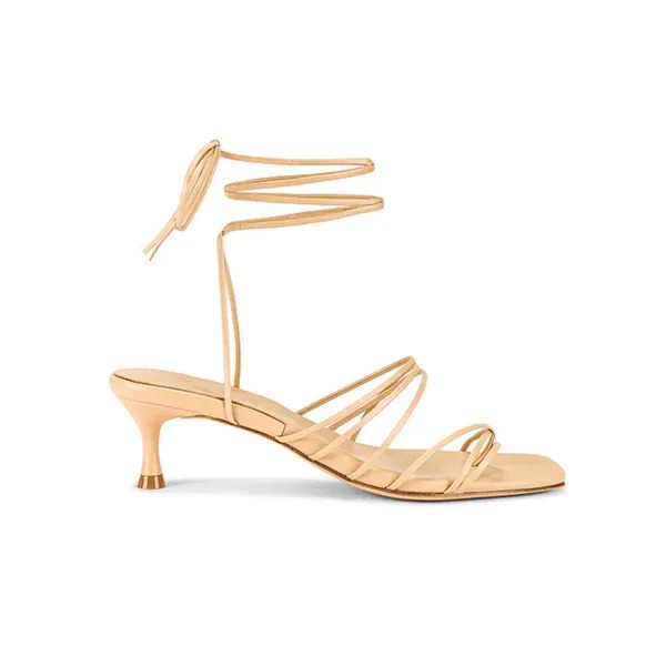 LPA Lucia Heel in Nude, size 6.5 - Image 4