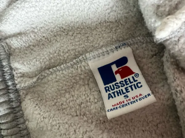 Gray Russell Athletic sweatpants with fleece lining #athletic #loungewear - Image 2