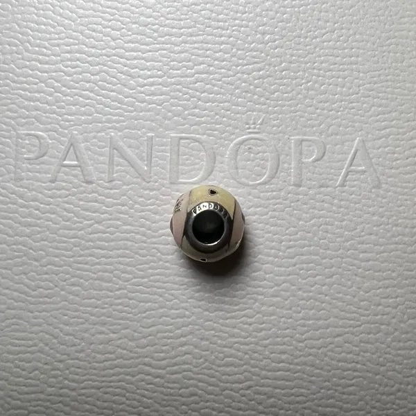 Pandora sterling silver and enamel retired love mom charm - Image 2