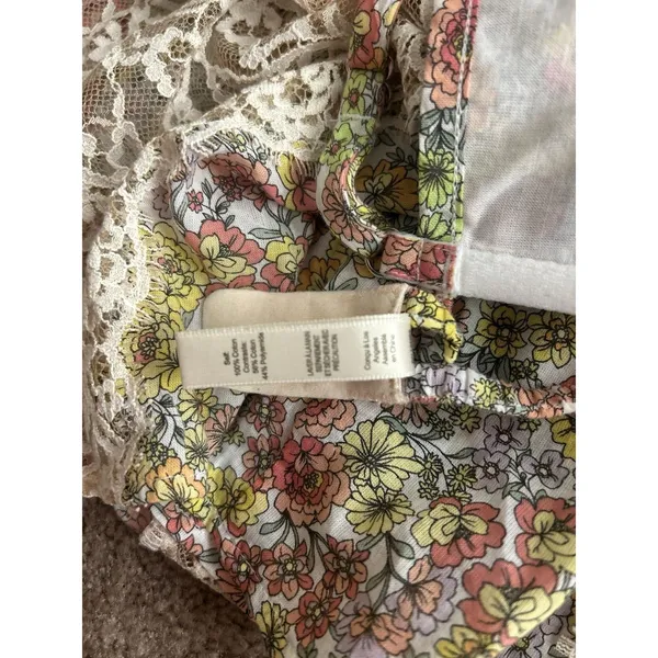 Rare For Love and Lemons FL&L Esme Mini Dress Size XL Bustier Fairy Floral Party - Image 9