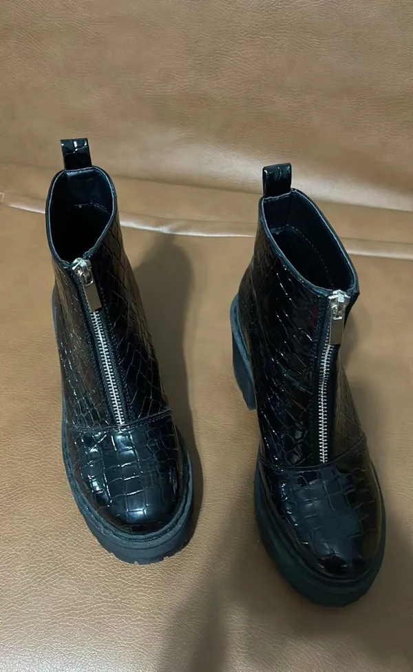 Black Ankle Booties - Image 2