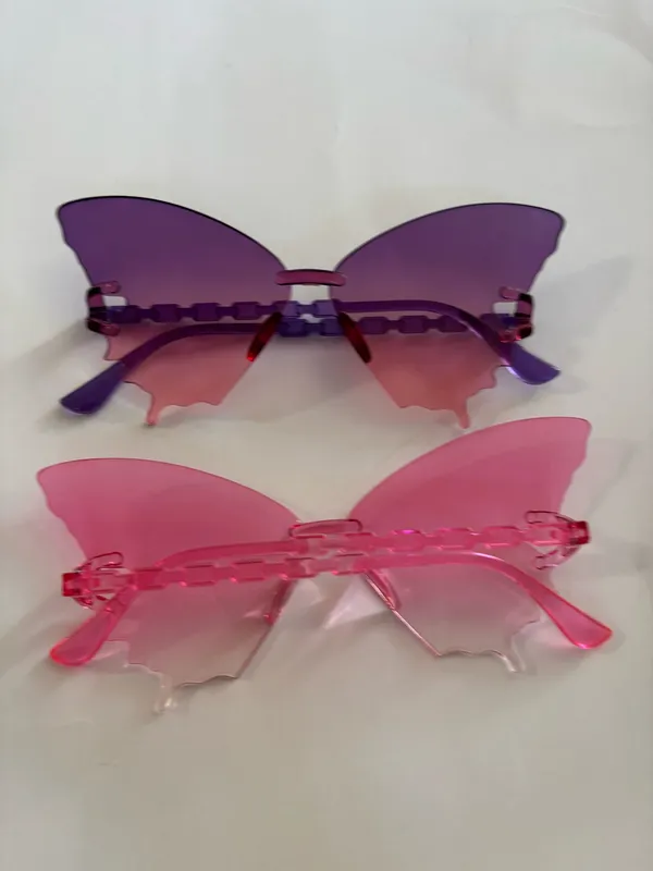 2 Pairs Butterfly Sunglasses(Brand New) - Image 2