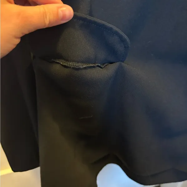 Zara Black V-Neck Jacket - Image 4