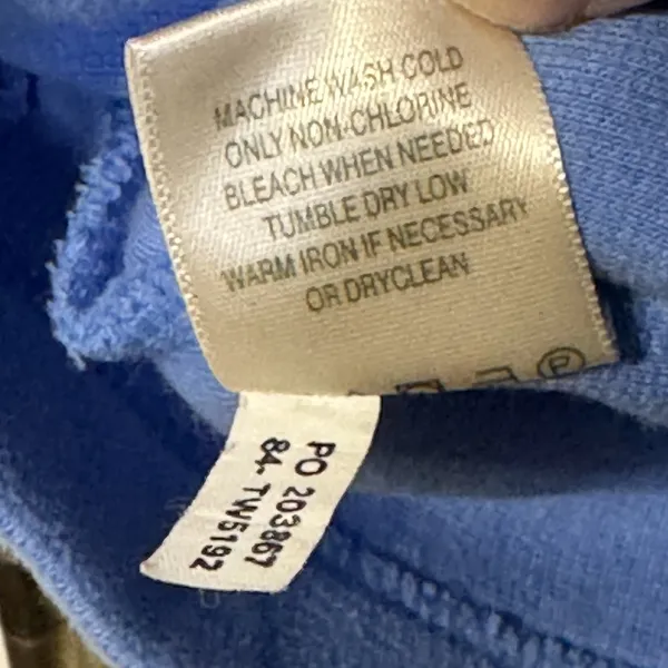 Tommy Bahama Womens Blue Full Zip Mockneck Fleece Jacket Stretch XL TW5192 - Image 8