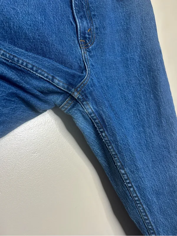 Abercrombie & Fitch Curve Love 90s Straight Ultra High Rise Jeans - Image 3