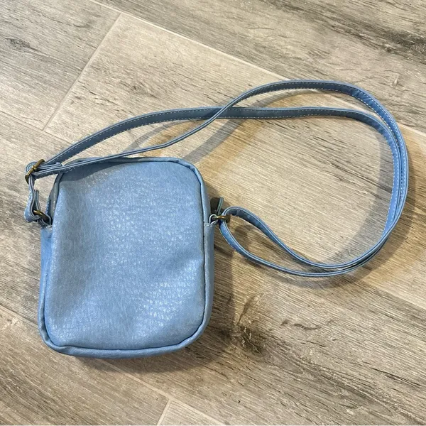 MultiSac Mini Micro Everest Crossbody Bag Light Blue Minimalist Travel - Image 2