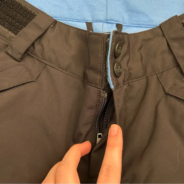 The North Face Black Snow Pants Low Rise Thermal Size XS - Image 4