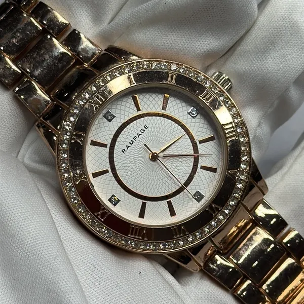 Rampage Womens Rose Gold Wristwatch - Image 6