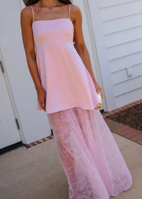 These Three Boutique Dress Pink - Image 2