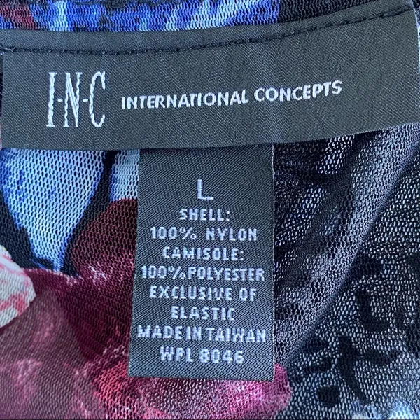 INC Semi Sheer Floral Top - Image 14