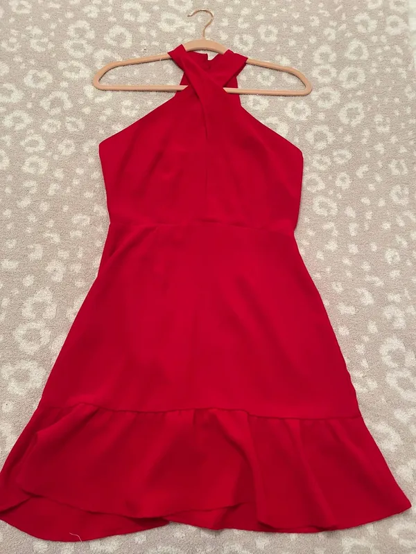 Red Boutique Dress Size XS - Image 3