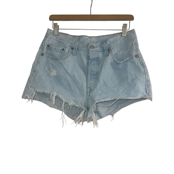 ✨Levi's® Premium 501® Original High-Rise Cut-Off Jean Sz 29 Shorts✨ - Image 7