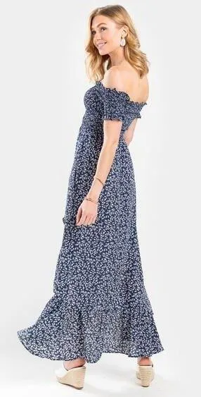 Francesca's NWOT Blue Maxi Dress - Image 2