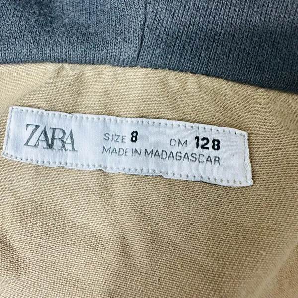Zara Beige and Gray Jacket - Image 11