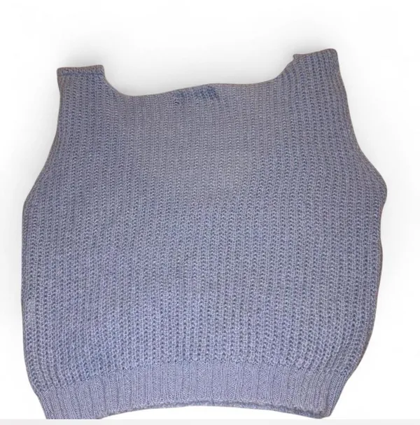 Pretty Little Thing Cropped Sweater Vest  - Image 2