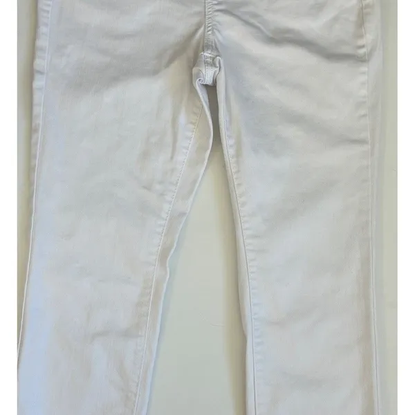Boston Proper White Skinny Jeans Womens Size‎ 29 High Rise Stretch Denim Pants - Image 8
