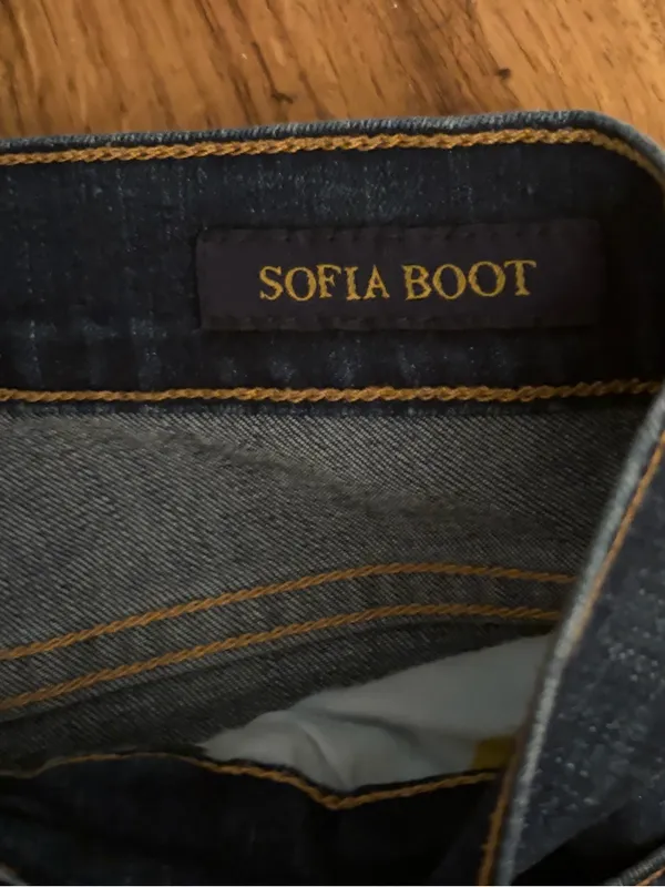 Lucky Brand Sofia Boot Jeans Size 28 6R Dark Wash Bootcut Stretch Denim - Image 5
