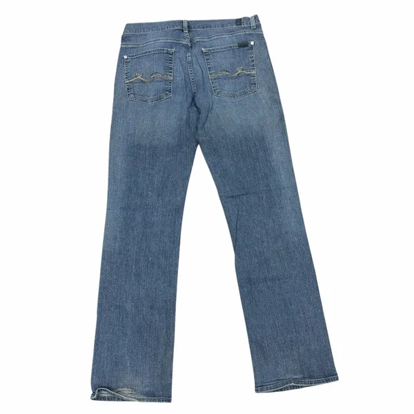 7 For All Mankind Standard Straight Leg Jeans - Image 2