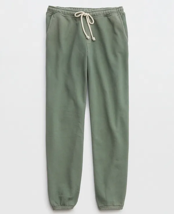 Aerie Boyfriend Joggers in Olive Fun Green - Image 3
