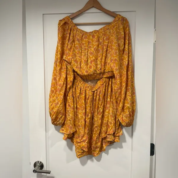 Free People Jael Printed Mini Dress - Image 5