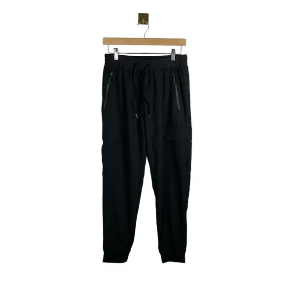 Stelle Womens Hiking Cargo Jogger Pants Black Water Resistant Quick Dry M - Image 2