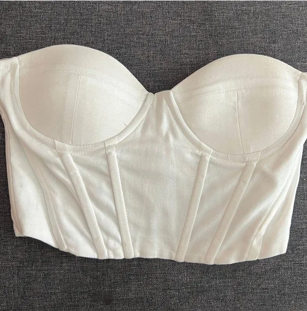 Princess Polly Endless Love Corset Top in White size US 2 - Image 5