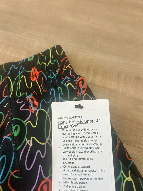 Lululemon Seawheeze Hotty Hot Shorts 4 - Image 2