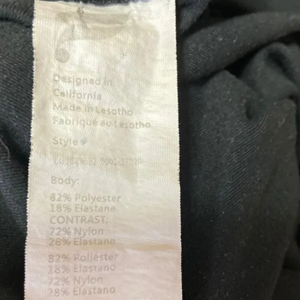 Fabletics Black Low Rise Skinny Leg Activewear Yoga Athletic Tight Leggings XS - Image 4
