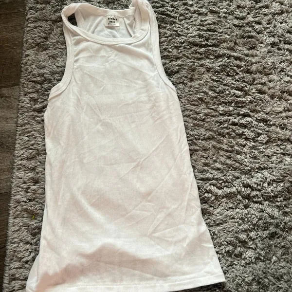 Sunday Best xs white tank top‎ - Image 3
