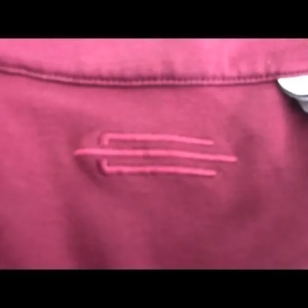 Burgundy‎ Quarter Zip Pima Cotton Golf Sweatshirt - Image 4