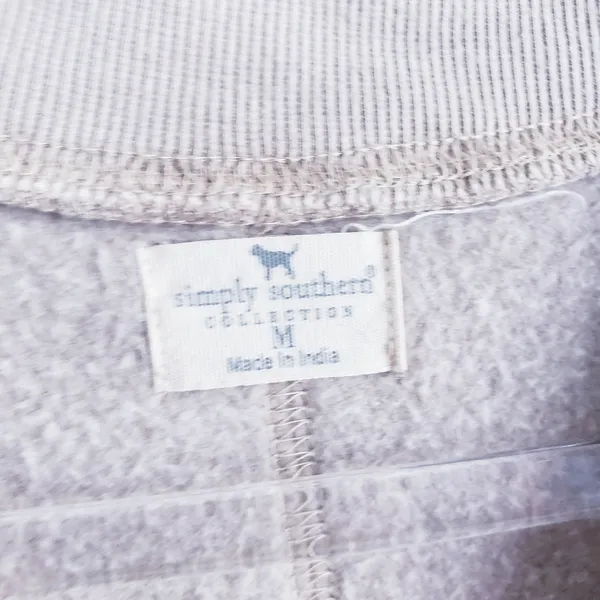 Simply Southern Happy Mind Distressed Pullover Long Sleeve Sweater - Image 9