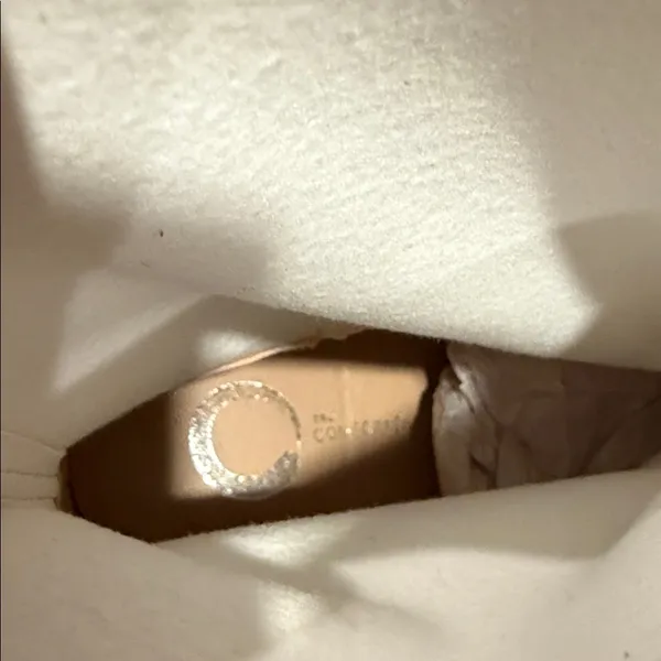 Journee Collection Reice Square Toe Block Heel Bootie Tan Size‎ 6.5 NWOB - Image 10