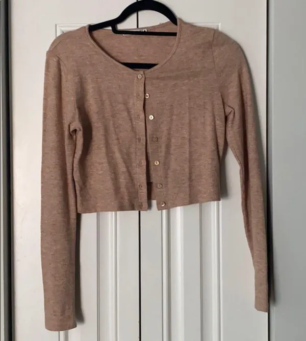 Zara two piece cropped sweater set - Image 2