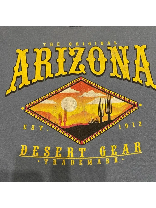 Vintage Arizona Tee Blue Size M - Image 2