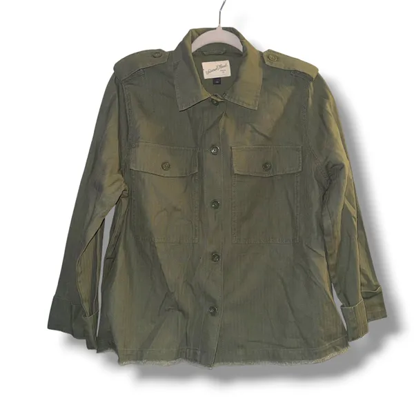 Universal Threads olive utility jacket - Image 2