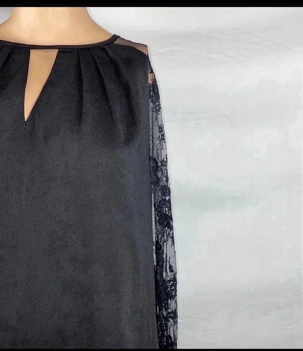 NEW Blouse Black Size M - Image 3