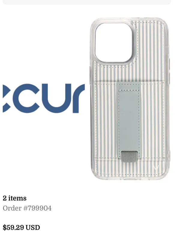 Walli Phone Case Gold - Image 2