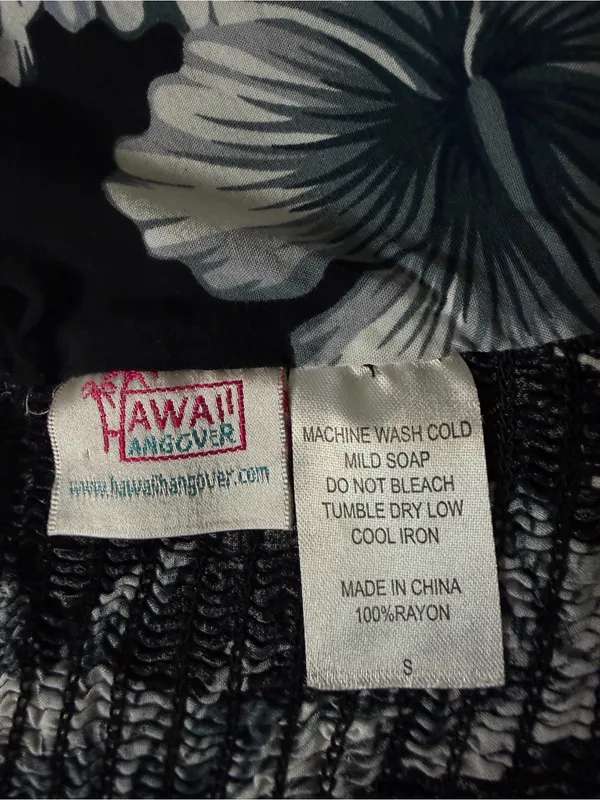 Hawaii Hangover High Low Midi Dress Sz Small - Image 4