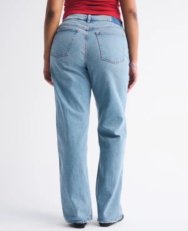 Abercrombie Curve Love Low Rise Baggy Jean - Image 3