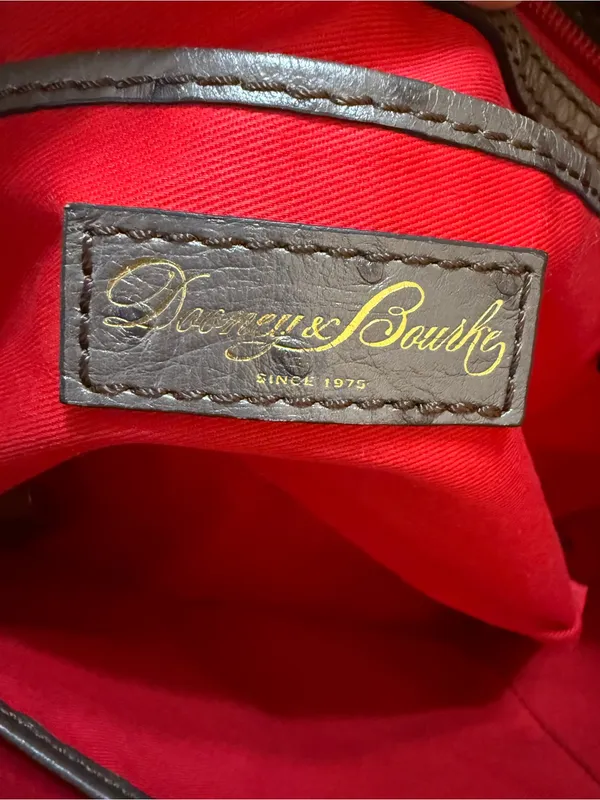 DOONEY & BOURKE | Ostrich Leather Small Shannon Tote - Image 10