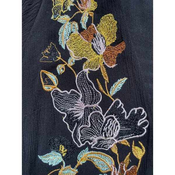 Lulu’s Puerto Vallarta Black Embroidered Maxi Dress - Image 16