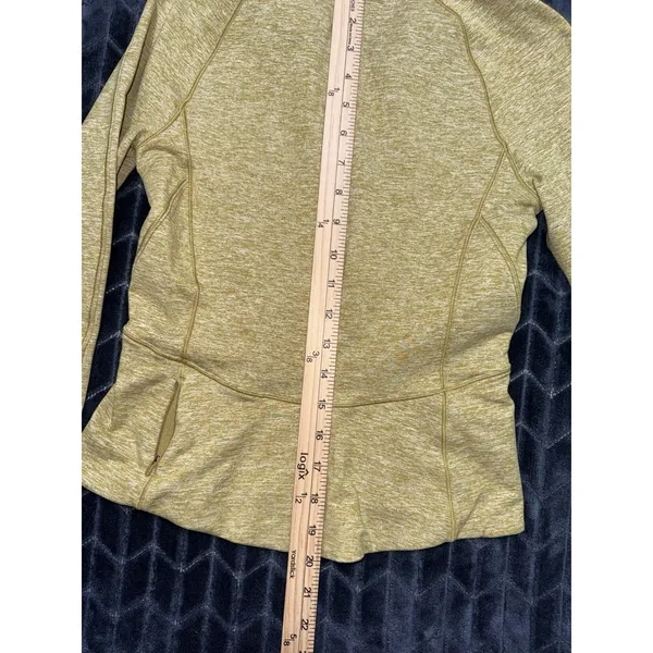 Lululemon Women's Always Alert 1/2 Zip Up Jacket Long Sleeve Cropped Size 2 - Image 11