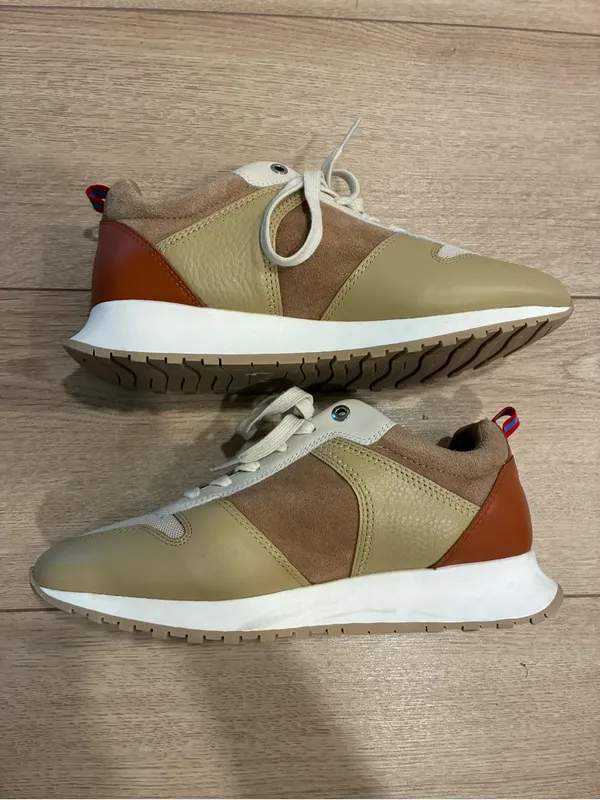 J. McLaughlin Women’s Emerson Leather & Suede Sneaker Size 9 - Image 3